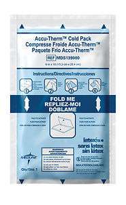 Accu Therm Instant Cold Packs, HEAVY WEIGHT, 6X10, MDS138000, 24 