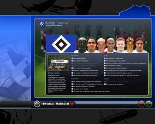 FUSSBALL MANAGER 08 ermöglicht den direkten Dialog mit den Spielern