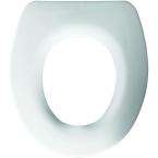   /Elongated My Own Potty Solid Plastic Toilet Training Seat in White
