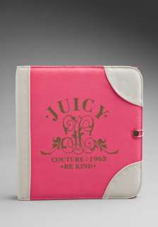 JUICY COUTURE Back To School Toile Binder Set in Pink at Revolve 