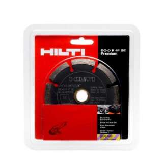 Hilti DC D 4 In. Segmented Diamond Blade for Angle Grinders 407319 at 