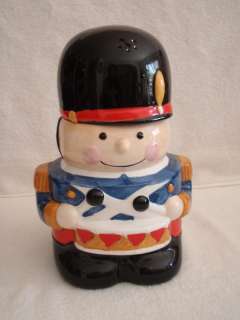 Vintage Drummer Boy Soldier Ceramic Cookie Jar Unmarked  