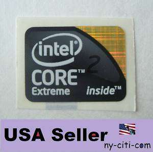 Intel Core 2 Extreme Sticker Badge/Logo/Label A53  