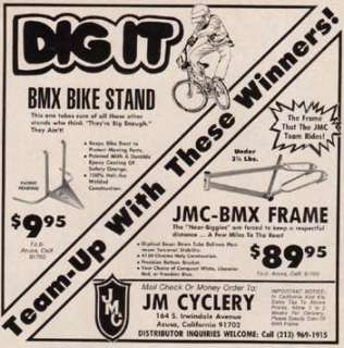 1977 JMC Standard BMX Complete Bike Very Rare #3 Serial Number  