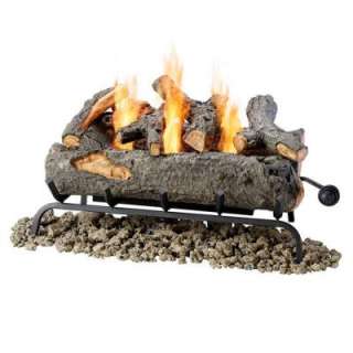 Real Flame 24 in. Convert to Gel Log Set Oak 2609 