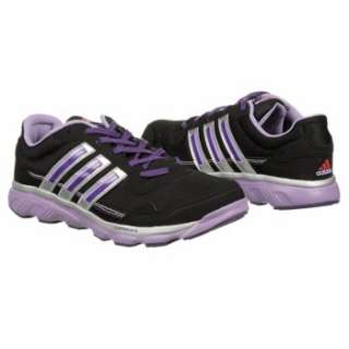 Athletics adidas Womens Fly By Black/Silver/Purple Shoes 