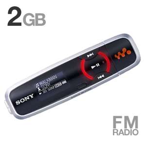 Sony NWZ B135FBLK 2GB Walkman  Player   FM Tuner, Voice Recording 