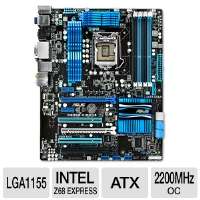 ASUS P8Z68 V/GEN3 Intel Z68 Motherboard   ATX, Intel Z68 Express 