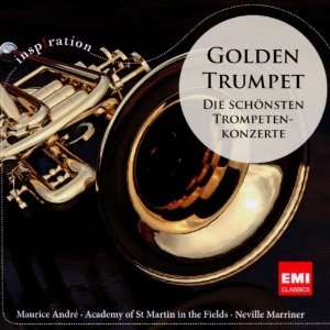 Golden Trumpet Trompetenkonzerte Maurice Andre, Vivaldi, Telemann 