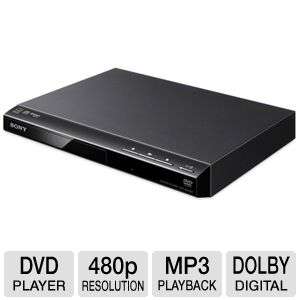 Sony DVP SR210P DVD Player   Progressive Scan 480p, Multi Disc Resume 