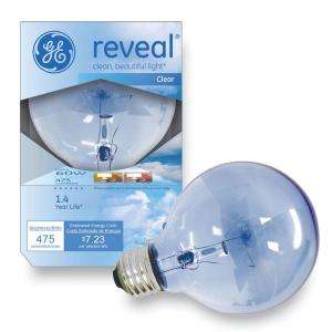   G25 Globe Incandescent Light Bulb 60G25C/RVL TP1/6 