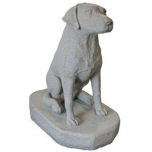 Emsco Labrador Statue  Granite Resin 2303 1  