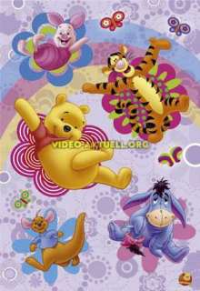 Winnie Pooh und Freunde Flower Power Kinder Poster H236  
