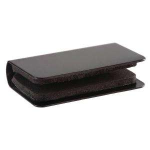   Finish Foam Lined Catch Plate Black (2 Pieces) 68874 