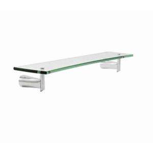   Tempered Glass Shelf in Stainless Steel 7010.018.075 at The Home Depot