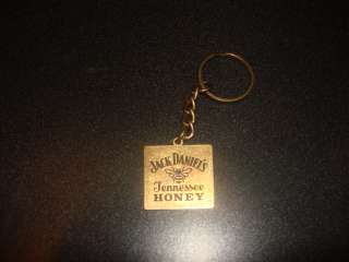 Jack Daniels Tennessee Honey Bee Metal Key Ring  