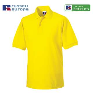 Robustes Poloshirt Russell Jerzees Colour  XS bis 6XL  