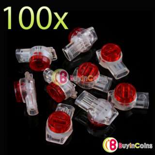 100 X Securely UR2 3 Wire Insulation Displacement Contact IDC 