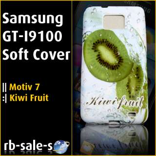 Samsung Galaxy S2 GT I9100 Soft Cover Case Hülle Tasche   Motiv 