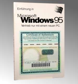 Microsoft Windows 95 Deutsch OEM   NEU  