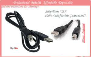 USB Cable/Cord F Canon INKJET MP160 MP210 60 Printer  
