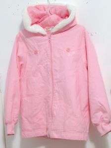 Billabong Winter Jacket Coat Pink Girls Size 12  