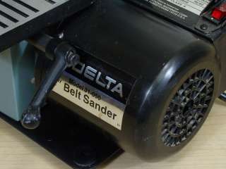 NICE DELTA 1 BELT SANDER MODEL 31 050   WORKS GREAT  