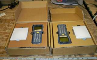 Lot of 2 Unitech PT630D 2C00B Portable Data Terminal Untested /w 