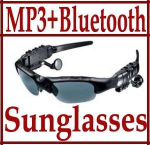 Mp3 Player+Bluetooth 2GB Headset Sunglasses Sun Glass  