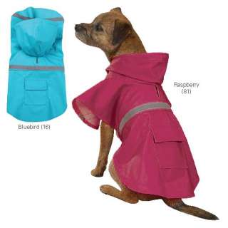Dog Rain Coat Hooded Jacket Coat new Apparel Any Size  