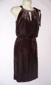 BCBG MAXAZRIA Blush Rosetta Silk Velvet Cocktail Dress 0 2 4 6 8 10 12 