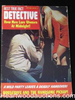 Best True Fact Detective March 1974 Female Burglar  