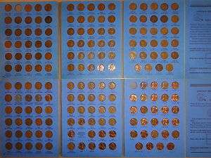 LINCOLN CENT SET 1909 1974 G BU 1909S 1914D 1922D 1924D 1931S NEARLY 