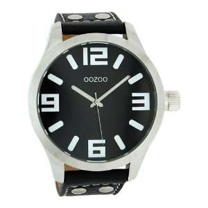 Oozoo Timepieces   XXL Herrenuhr mit Lederband   C3704  