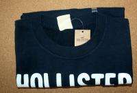 NEW 2012 HOLLISTER HCO MUSCLE SLIM FIT T SHIRT NAVY WAVE CLASSIC MENS 