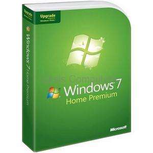 Windows 7 Home Premium Upgrade   32 Bit & 64 Bit Discs  