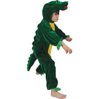 Kids Animal Boogie Woogie Crocodile Fancy Dress Costume Small XXLarge 