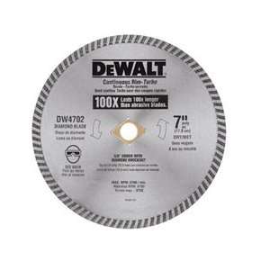  DeWalt 115 DW4702 Continuous Rim Diamond Blades