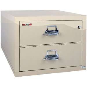  FireKing 2 Drawer 31 inch Lateral Fireproof File Office 