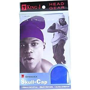 KING J Head Gear Spandex Skull Cap (Model 075) Beauty