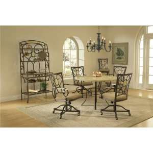 Hillsdale Furniture 4815DTRNBCOVC Brookside Round Dining 