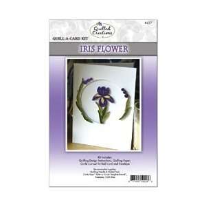  Quill A Card Kit Iris Flower; 3 Items/Order Arts, Crafts & Sewing