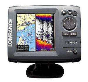   Lowrance Elite 5 Sondeur/Traceur de carte GPS 83/200kHz