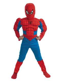 Marvel Comics Spiderman Red Muscle Child Costume