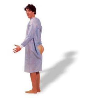 Halloween Costumes Hindsight Patient Gown w/Butt Adult Costume