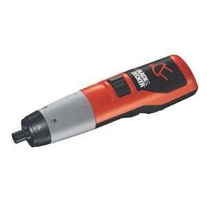 Black & Decker 2.4V Cordless Screwdriver 9072 Battery Charger Bit Orange  Sealed