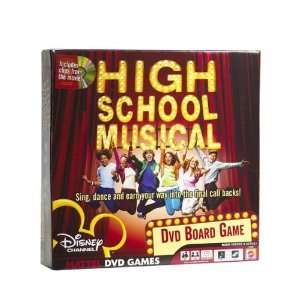 Disney Channels High School Musical DVD Board Game  Toys & Games 