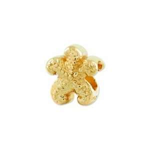    Sterling Silver Gold Plated Reflections Starfish Bead Jewelry