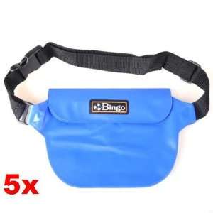  Neewer 5x Blue Waterproof Waist Case Bag For Digital Camera 