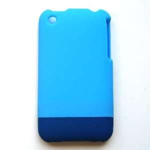   Leather Paint Two Pieces Slider Back Cover Sky Blue 